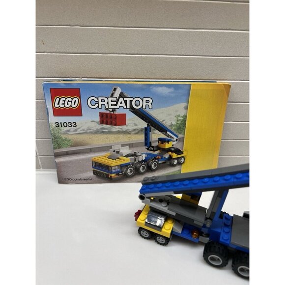 Lego Creator 31033 Crane Truck Complete With Booklet - Picture 2 of 3